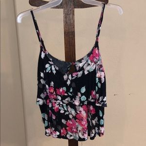 Aeropostale cropped tank top, size S